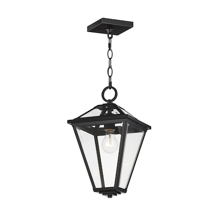 Maxim Lighting Prism 16'' Outdoor Pendant, Black 30569CLBK